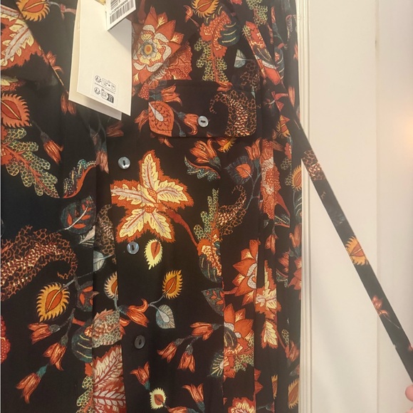 Ulla Johnson Autumn Floral Long Sleeve Dress - Picture 5 of 8